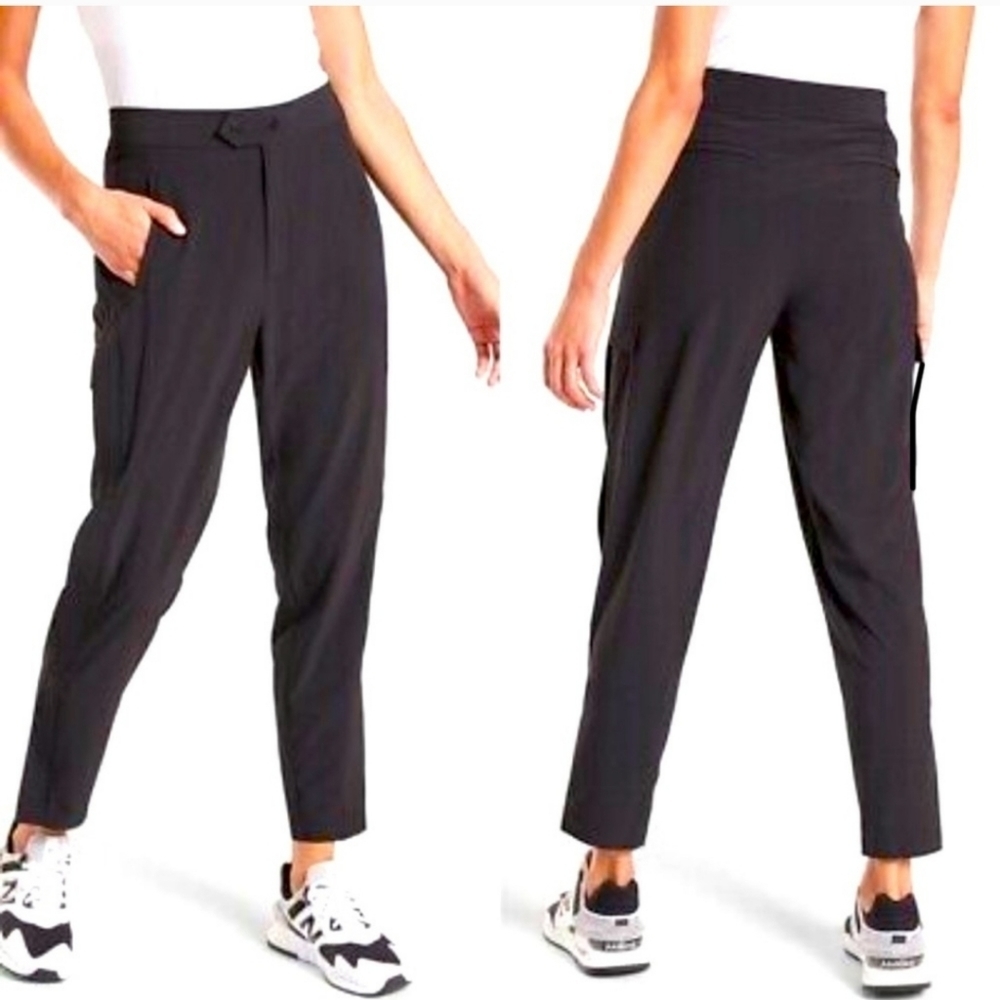 Athleta Uptown Ankle Pants Active Travel Skinny Active Cargo Jog Trousers 530632